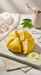 Hình ảnh Bánh Crepe Sầu riêng ngàn lớp Vani - 14cm
