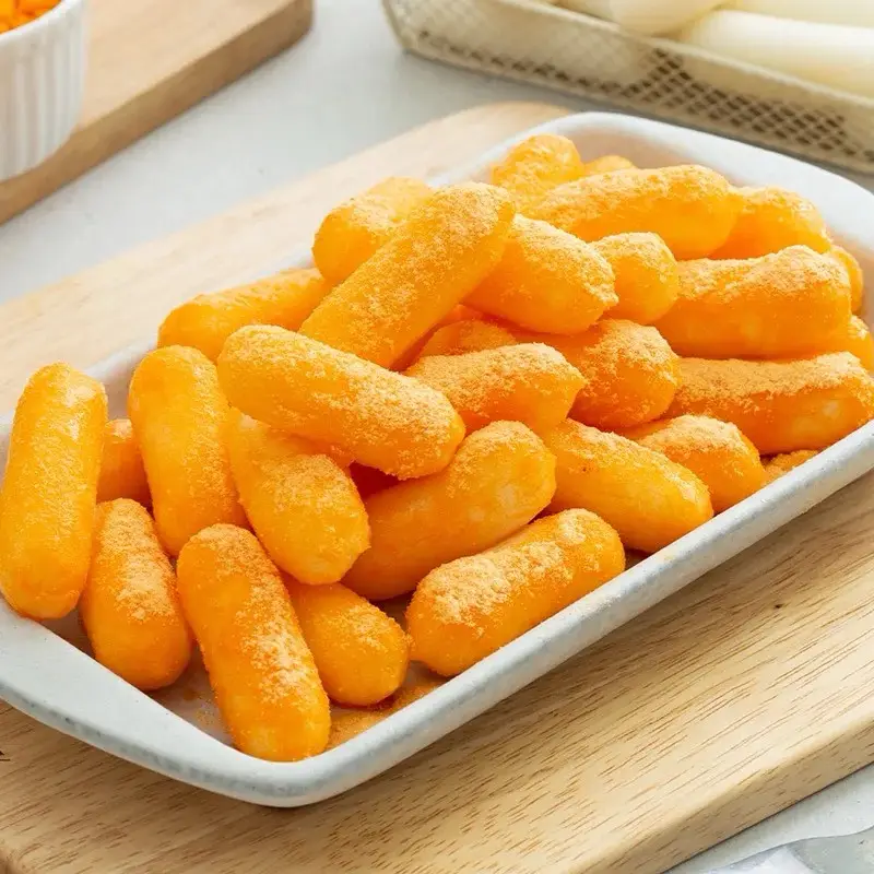Hình ảnh tokbokki lắc phô mai 