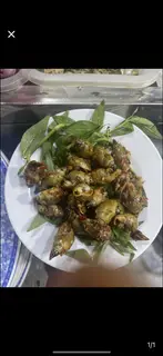 Hình ảnh cà na cháy tỏi 