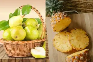 Hình ảnh Nước ép thơm - lê