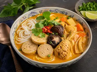 Hình ảnh Bún Cà Ri Chay