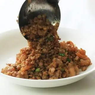 Hình ảnh cháo trắng thịt bằm