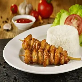 Hình ảnh Cơm Thịt Gà Xiên
