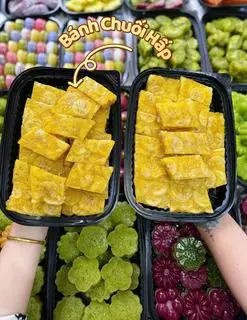 Hình ảnh bánh chuối vàng hấp 150gram