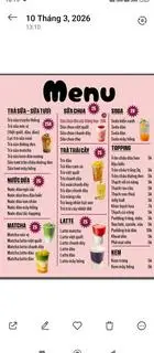 Hình ảnh menu