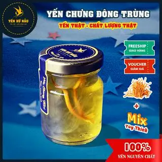 Hình ảnh Yến chưng tươi đông trùng hạ thảo