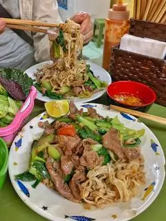 Hình ảnh Phở xào gà