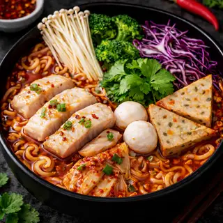 Hình ảnh Mì Kim Chi Cá