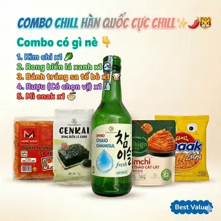 Hình ảnh COMBO  CHILL NHẸ KIỂU HÀN