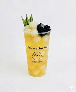 Hình ảnh Trà Nhãn Sương Sáo Hạt Chia