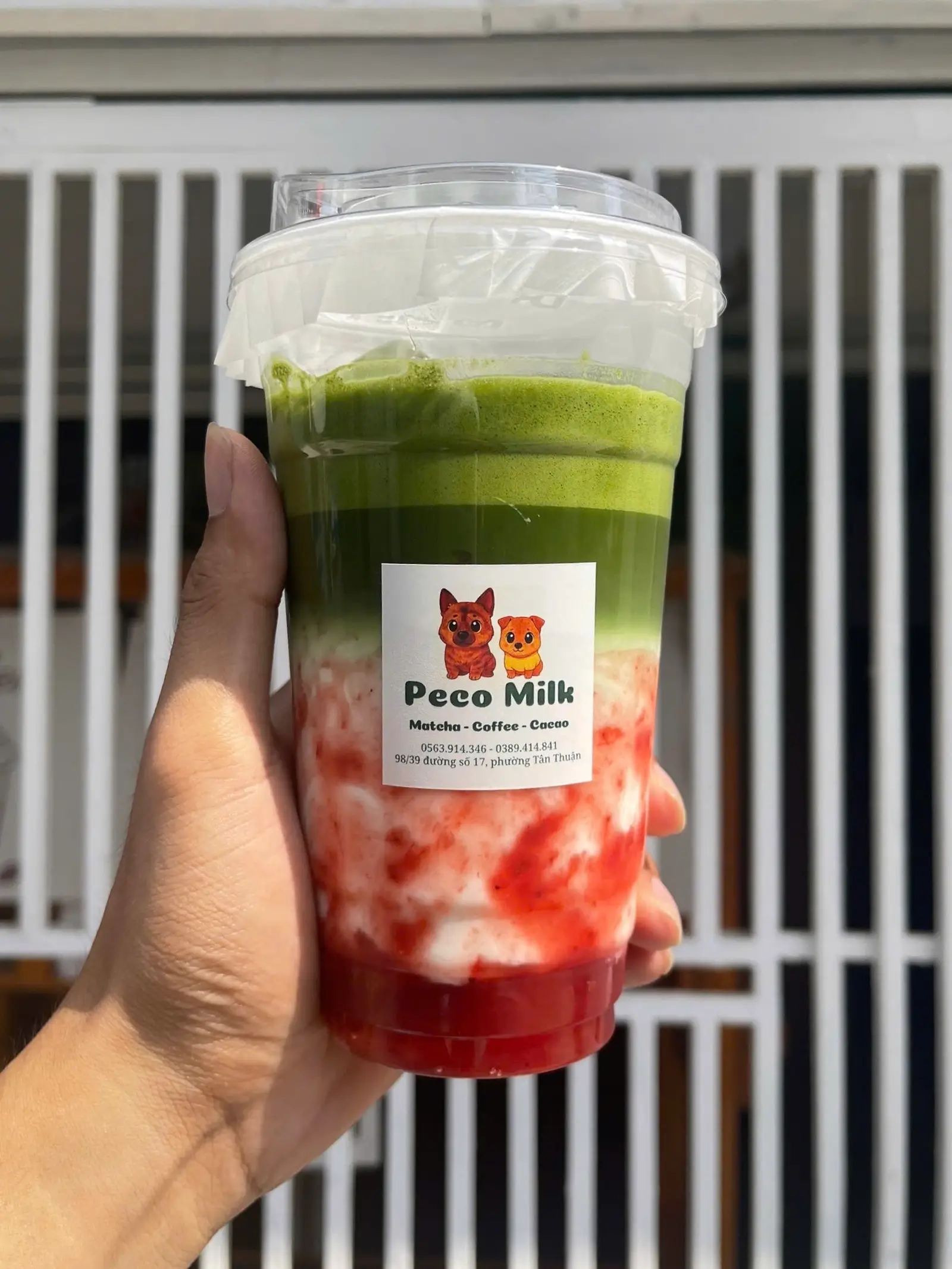 Hình ảnh Matcha Dâu/Xoài/Việt quất