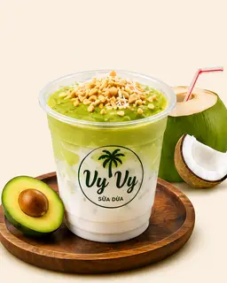 Hình ảnh Bơ già dừa non