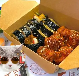 Hình ảnh Combo Gà Sôt KimBap