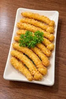 Hình ảnh Nấm hải sản chiên giòn