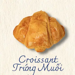 Hình ảnh Bánh Croissant Trứng Muối