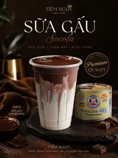 Hình ảnh Cacao sữa gấu