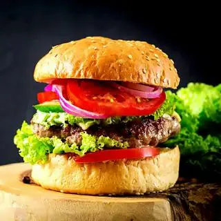 Hình ảnh Burger bò Mỹ sốt Korean