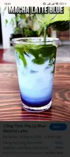 Hình ảnh Matcha  blue