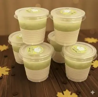 Hình ảnh (10 hũ) SỮA CHUA CỐM NON