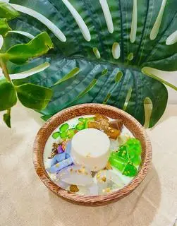 Hình ảnh Chè dừa nước mix tàu hủ