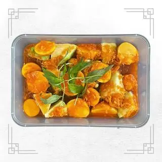 Hình ảnh Trứng Non Sốt Thái Mix Xoài - Hộp 500ml