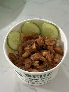 Hình ảnh Cơm thịt chưng mắm tép