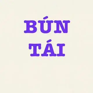 Hình ảnh BÚN - TÁI (THỊT BÒ NÓNG)