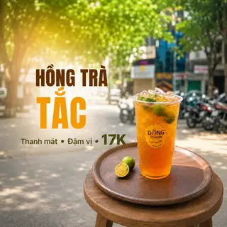 Hình ảnh Hồng trà tắc
