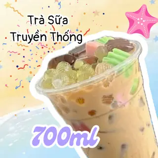 Hình ảnh Trà Sữa Truyền Thống Full Topping