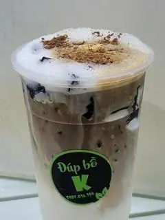 Hình ảnh Sữa tươi sương sáo cà phê