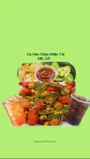 Hình ảnh Combo Cá Viên VỪA Chiên BƠ-TỎI-ỚT + 2Ly Coca hoặc 2 Trà tắc