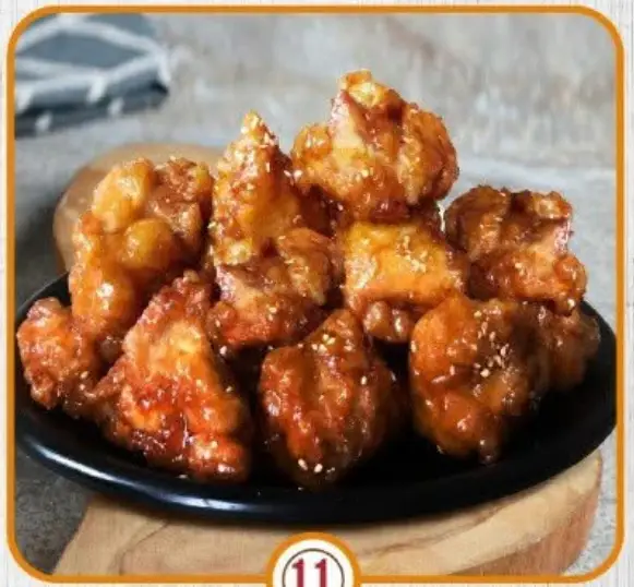 Hình ảnh Các lọai gà rán tẩm sốt - 치킨메뉴 - 선택