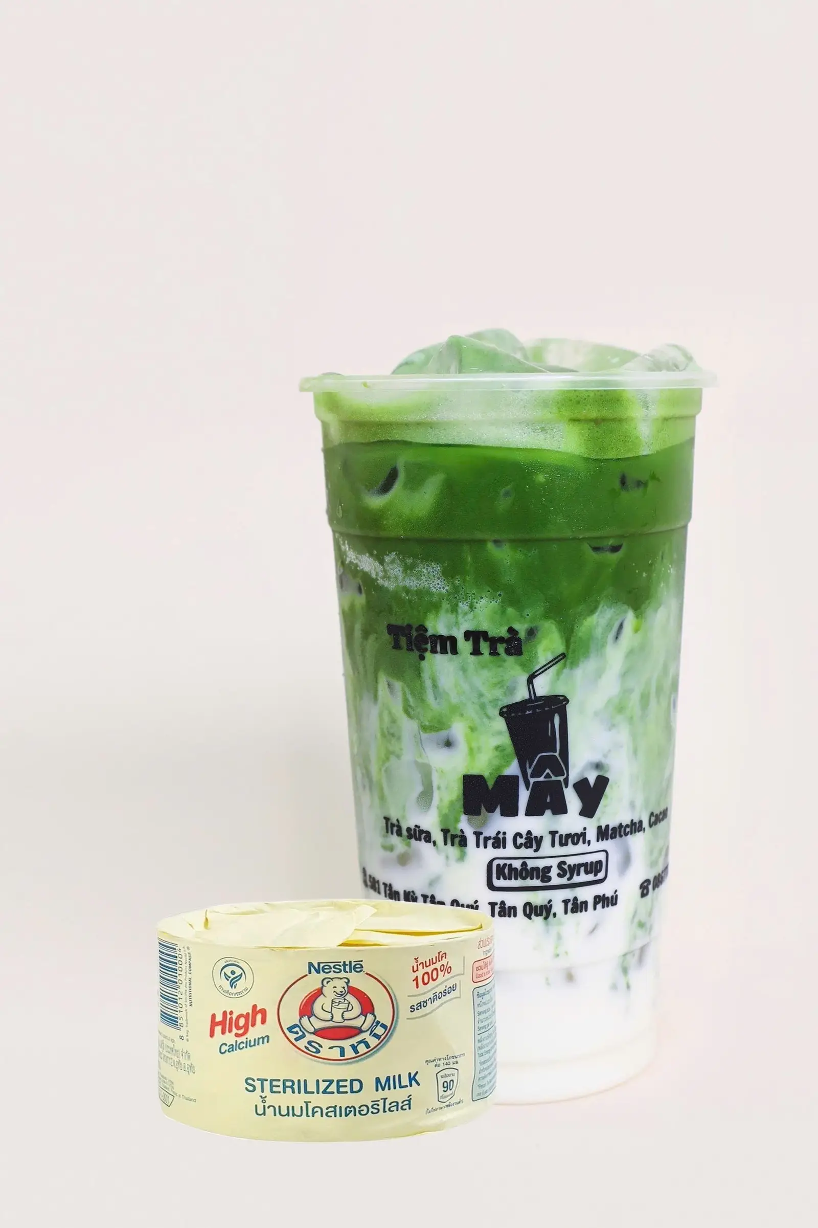 Hình ảnh Matcha sữa gấu