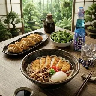 Hình ảnh SET MÌ UDON BÒ (Tặng Túi Giữ Nhiệt)