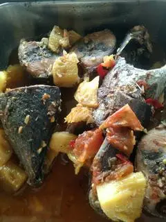 Hình ảnh cá ngừ chiên sốt thơm 