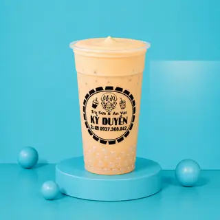 Hình ảnh TRÀ SỮA TRÂN CHÂU TRẮNG KEM TRỨNG PHÔ MAI