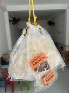 Hình ảnh Bánh tráng ớt rim mặt ong (bịch)