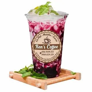 Hình ảnh Sữa chua việt quất