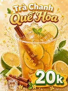 Hình ảnh Trà chanh quế hoa