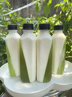Hình ảnh Sữa chua uống Thạch matcha