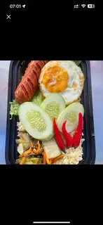 Hình ảnh Cơm chiên-1Xx  + Ốp la+Canh rong biển(0đ)
