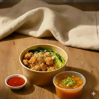 Hình ảnh Mì Trộn Gà Viên