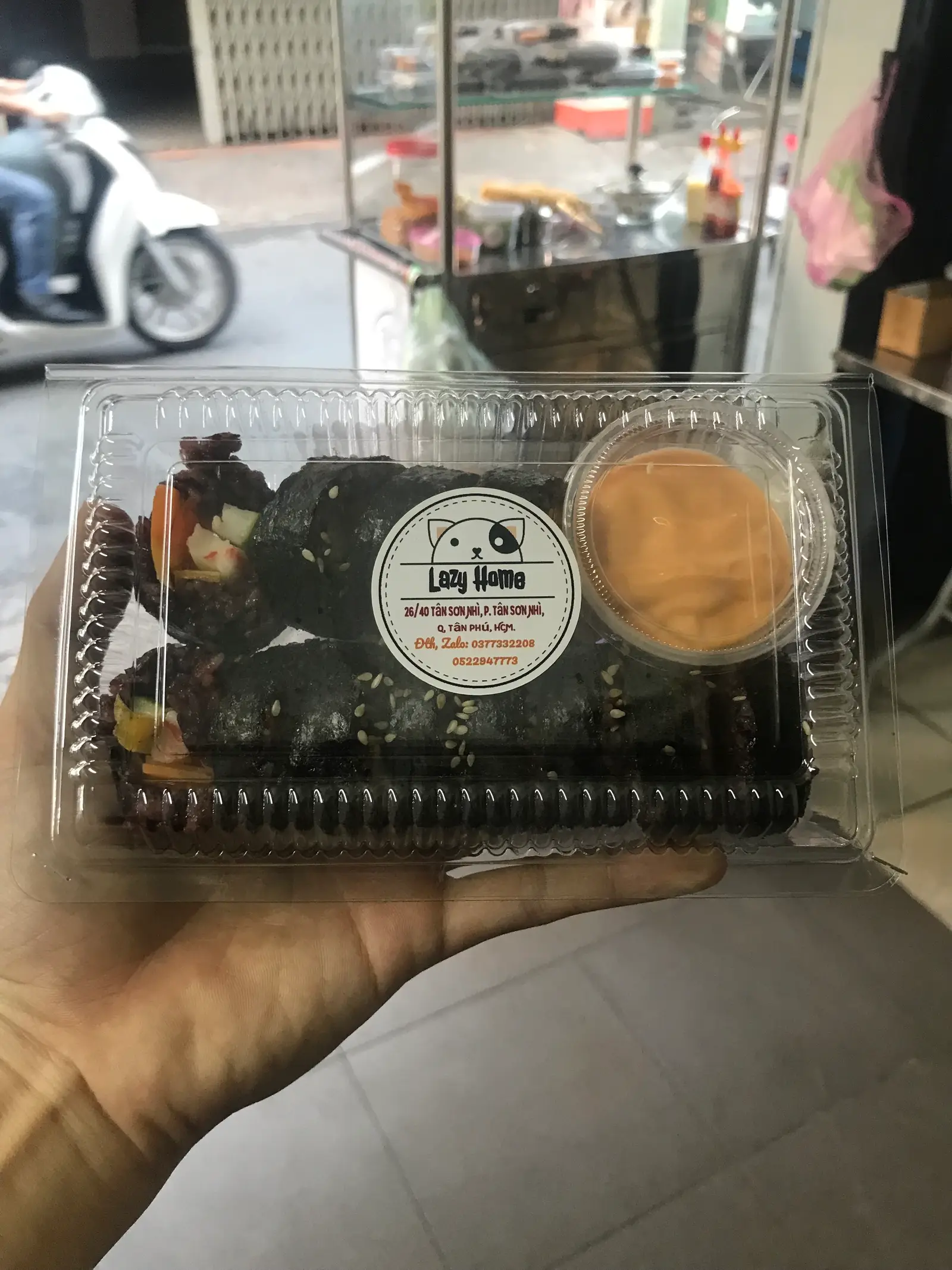 Hình ảnh Cơm cuộn gạo lứt