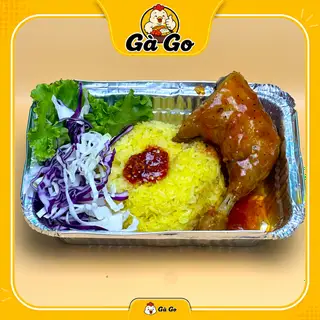 Hình ảnh Cơm Đùi Gà Đa Sốt
