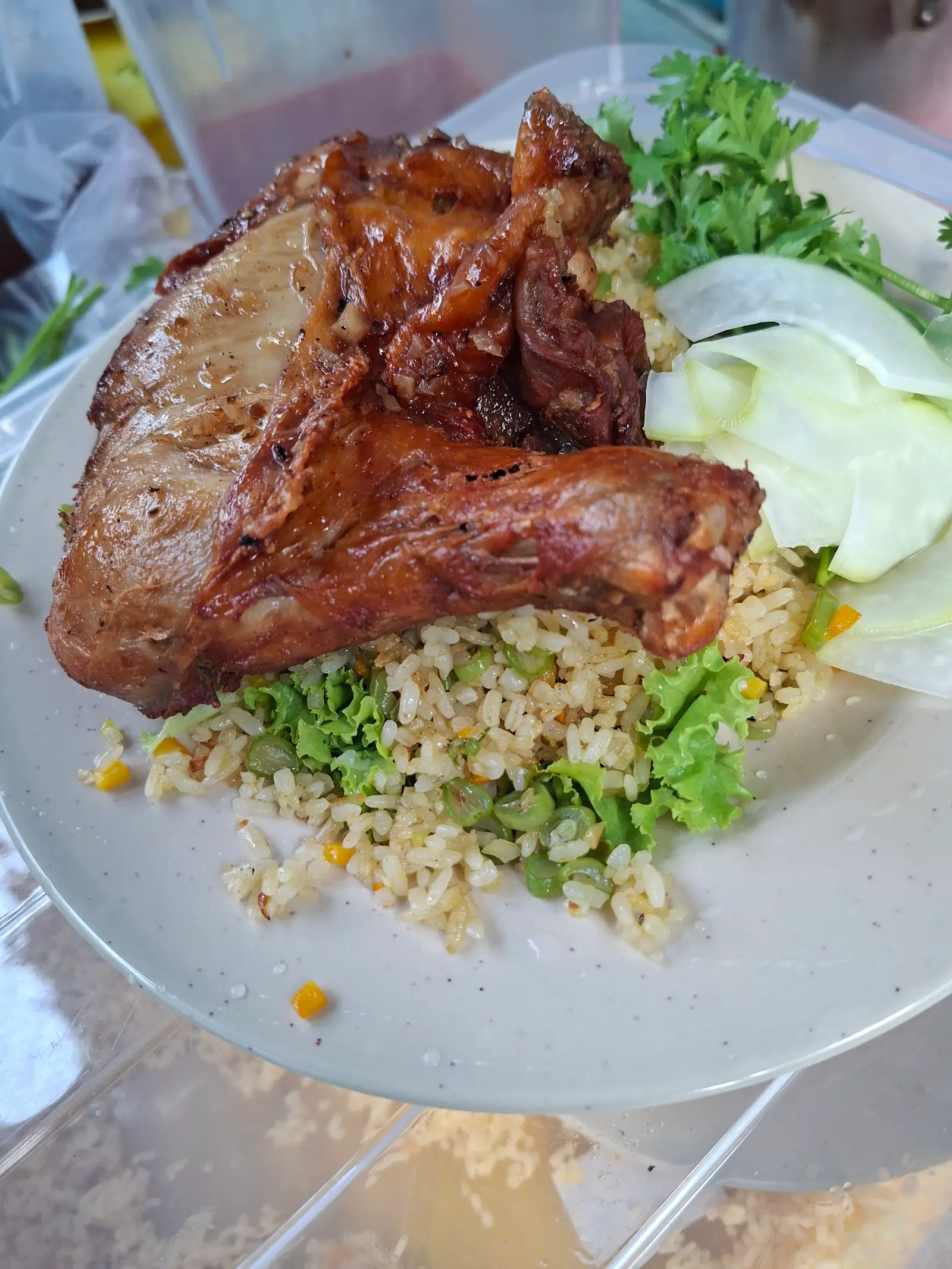 Hình ảnh Cơm Gà Xối Mỡ 