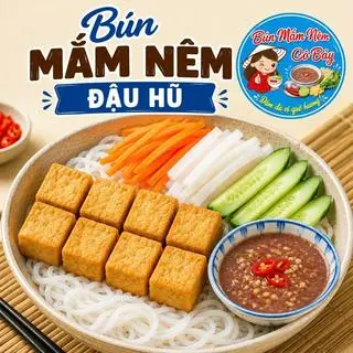 Hình ảnh Bún Mắm Nêm Đậu Hũ