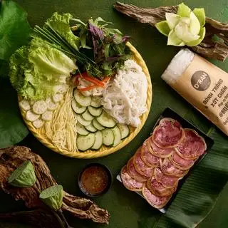 Hình ảnh Bắp bê cuốn bánh tráng (phần 2 người