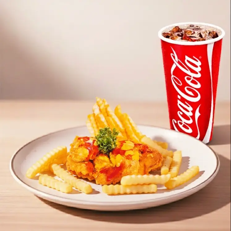 Hình ảnh Combo Đùi Cánh Khoai Tặng 1 Coca