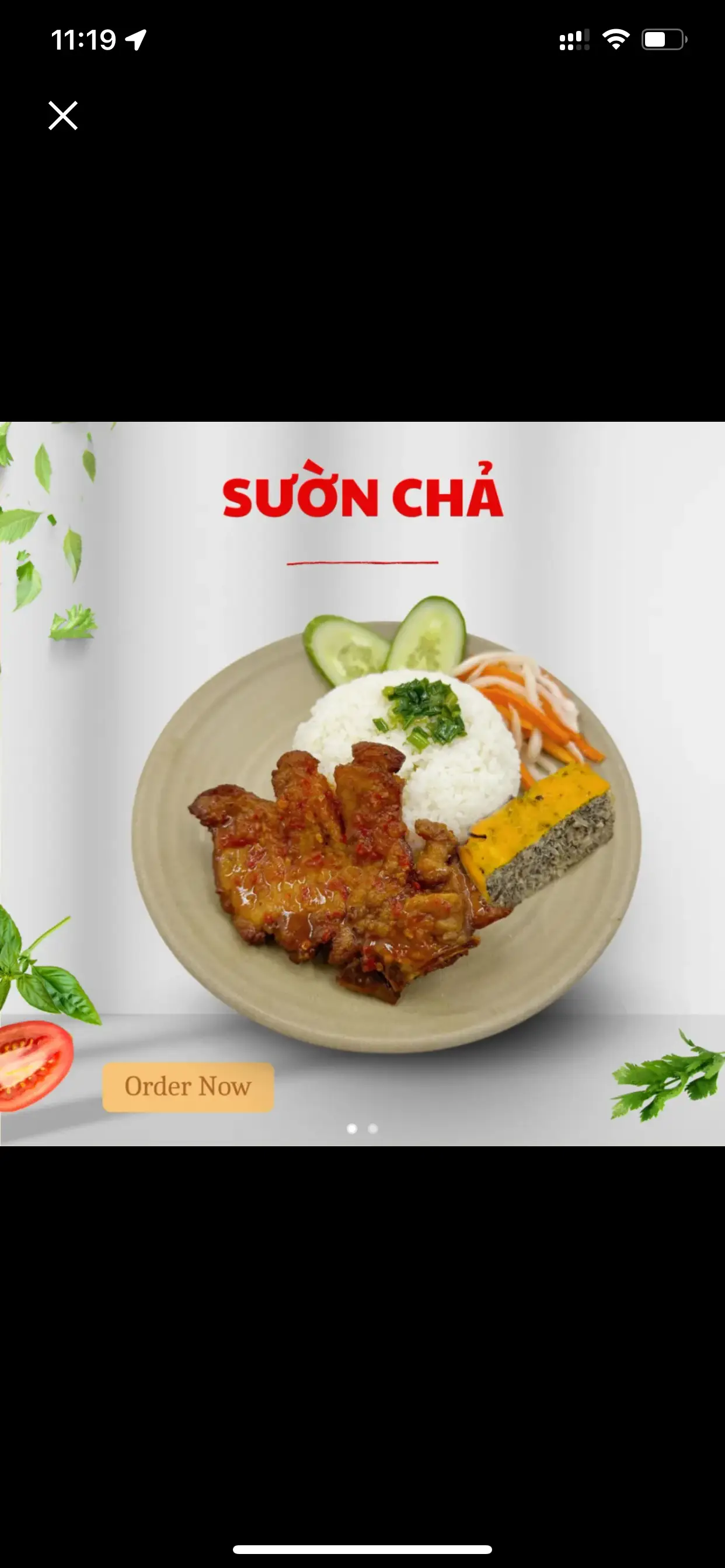 Hình ảnh Cơm sườn chả