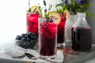 Hình ảnh Soda Việt Quất